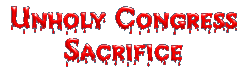 Unholy Congress/Sacrifice